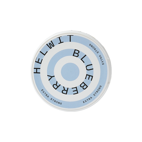 15mg HELWIT Extra Strong Blueberry Nicotine Pouches - 20 Pouches Default Title
