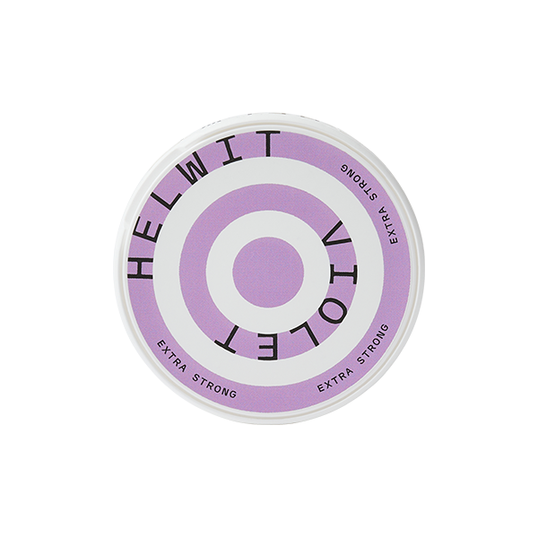 15mg HELWIT Extra Strong Violet Nicotine Pouches - 20 Pouches Default Title