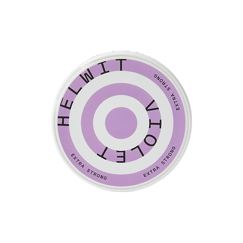 15mg HELWIT Extra Strong Violet Nicotine Pouches - 20 Pouches Default Title