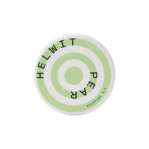 9mg HELWIT Pear Nicotine Pouches - 20 Pouches Default Title