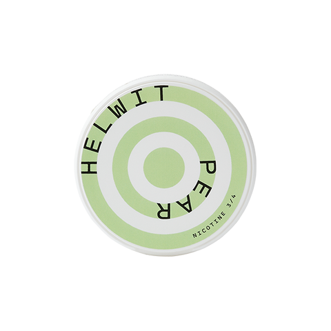 9mg HELWIT Pear Nicotine Pouches - 20 Pouches Default Title