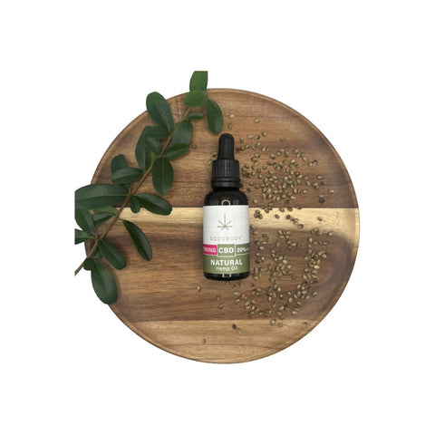6000mg Goodbody Botanicals CBD 20% Hemp Seed Oil - 30ml Default Title