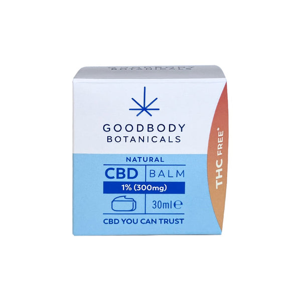 300mg Goodbody Botanicals CBD Balm - 30ml Default Title