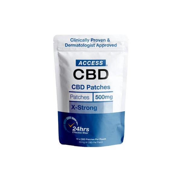 50mg Access CBD® CBD Patches - 10 Patches Default Title