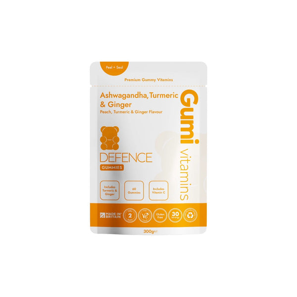 Gumi Vitamins Defence Ashwagandha Turmeric & Ginger Gummies - 60 Gummies Default Title