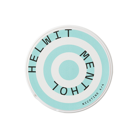 HELWIT 12mg Nicotine Pouches Menthol - 20 Pouches Default Title