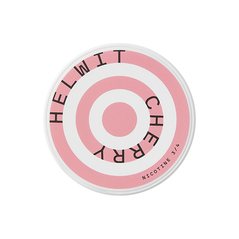 HELWIT 9mg Nicotine Pouches Cherry - 20 Pouches Default Title