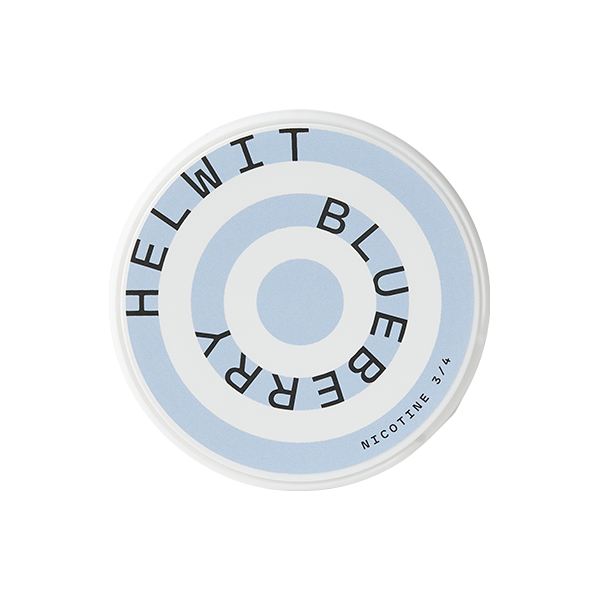 HELWIT 9mg Nicotine Pouches Blueberry - 20 Pouches Default Title