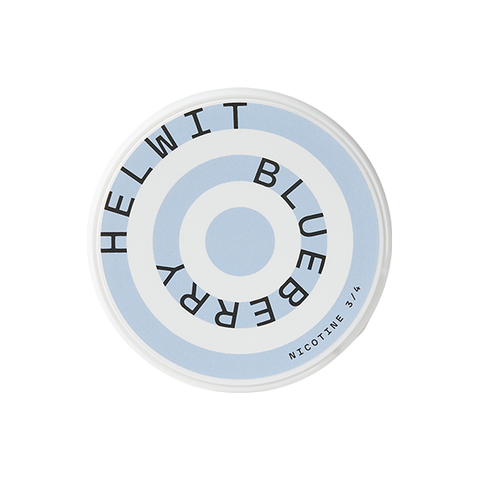 HELWIT 9mg Nicotine Pouches Blueberry - 20 Pouches Default Title