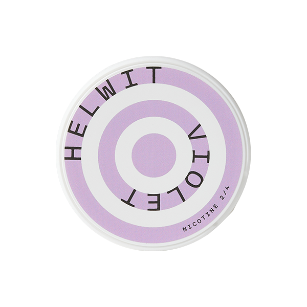 HELWIT 7mg Nicotine Pouches Violet - 20 Pouches Default Title