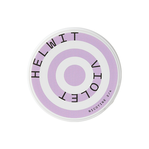 HELWIT 7mg Nicotine Pouches Violet - 20 Pouches Default Title