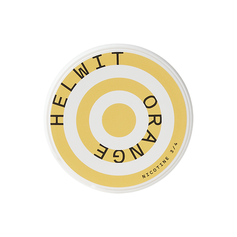 HELWIT 9mg Nicotine Pouches Orange - 20 Pouches Default Title