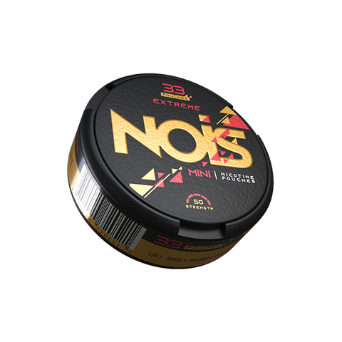 50mg NOIS Mini Extreme Nicotine Pouches - 33 Pouches Default Title