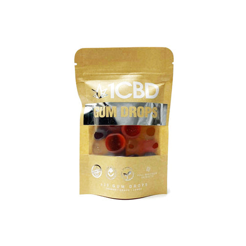 1CBD Pure Hemp CBD Fruit Flavoured Gum Drops 300mg CBD Default Title