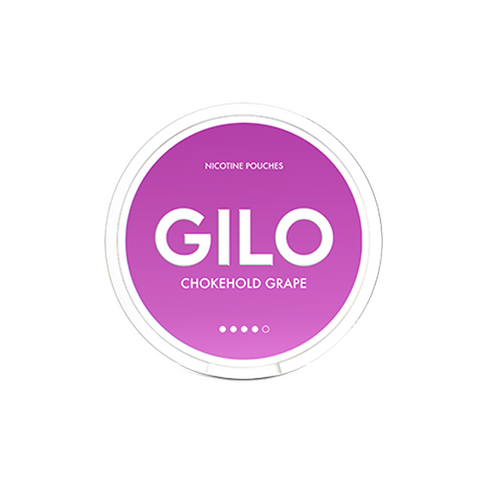 16mg GILO Nicotine Pouch Chokehold Grape - 20 Pouches Default Title