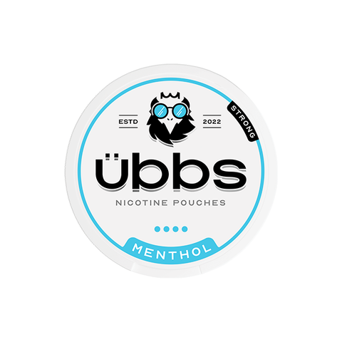 11mg Übbs Menthol Strong Nicotine Pouches - 20 Pouches Default Title