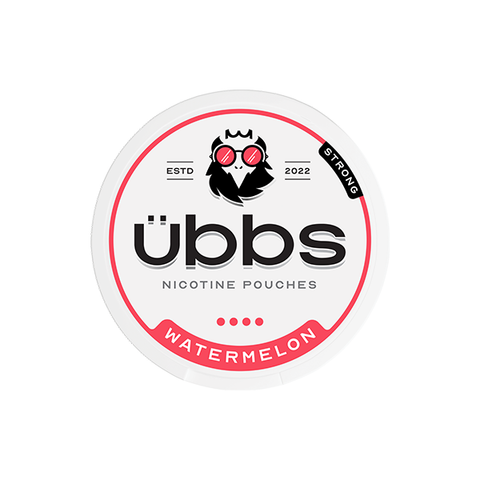 11mg Übbs Watermelon Strong Nicotine Pouches - 20 Pouches Default Title