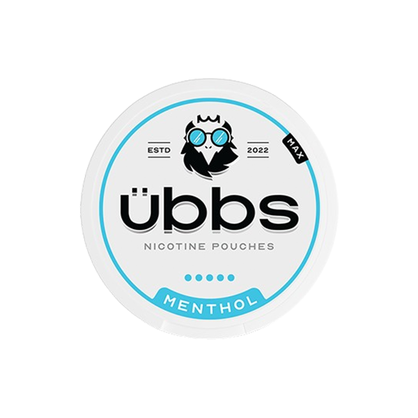 14mg Übbs Menthol Max Strength Nicotine Pouches - 20 Pouches Default Title