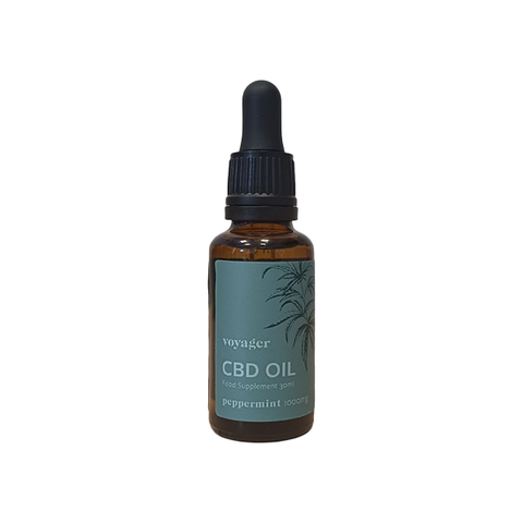 Voyager 1000mg CBD Oil 30ml Orange and Lemon