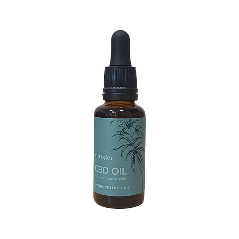 Voyager 2000mg CBD Oil 30ml Orange and Lemon