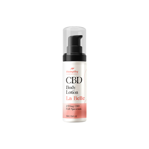 Hempthy 250mg CBD Body Lotion La Belle 50g Default Title