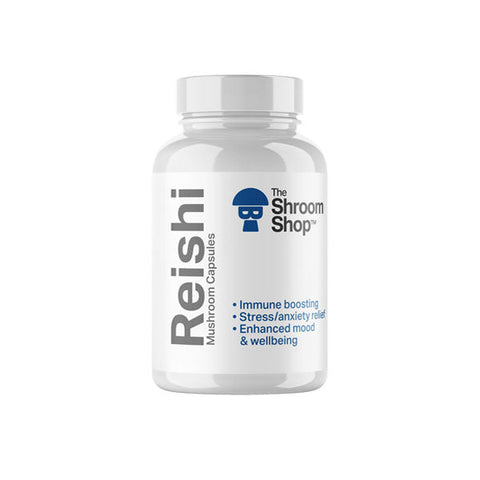 The Shroom Shop Reishi Mushroom 45000mg Capsules - 90 Caps Default Title
