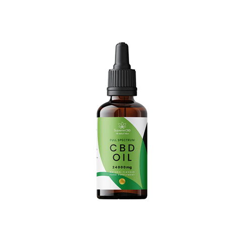Supreme CBD 24000mg Full Spectrum CBD Tincture Oil - 100ml Default Title