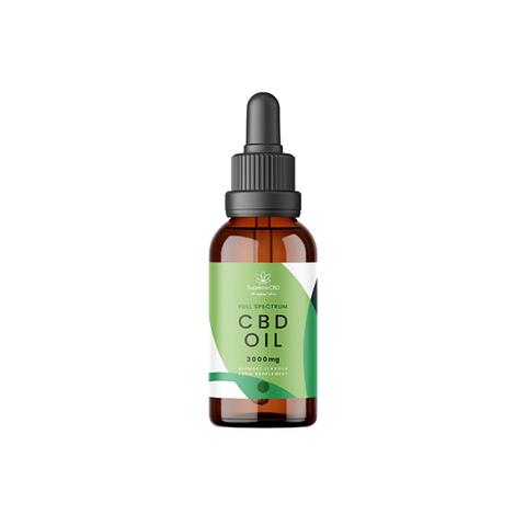 Supreme CBD 3000mg Full Spectrum CBD Tincture Oil - 30ml Default Title