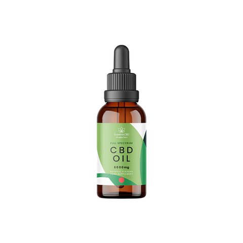 Supreme CBD 6000mg Full Spectrum CBD Tincture Oil - 30ml Default Title