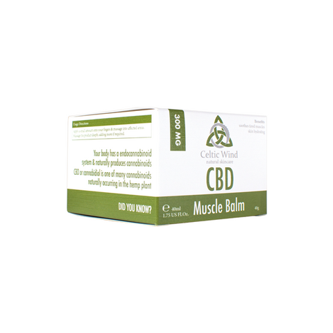 Celtic Wind Crops 300mg CBD Muscle Balm - 40ml (BUY 1 GET 1 FREE) Default Title