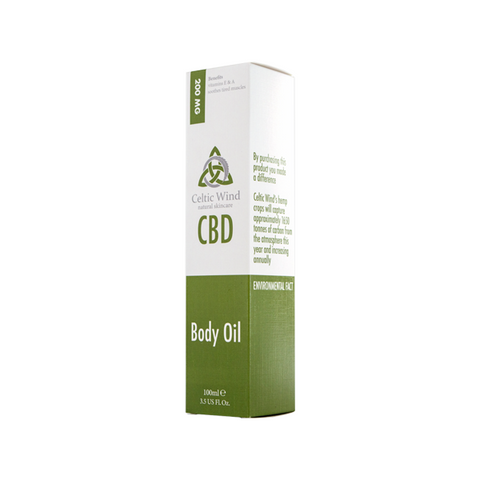 Celtic Wind Crops 200mg CBD Body Oil - 100ml (BUY 1 GET 1 FREE) Default Title