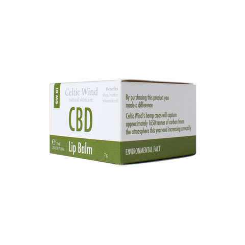 Celtic Wind Crops 10mg CBD Lip Balm - 7ml (BUY 1 GET 1 FREE) Default Title