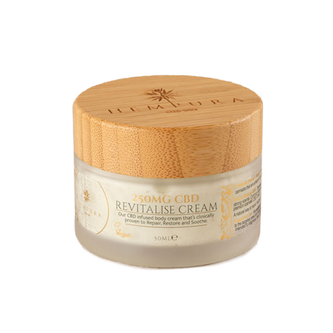 Hempura 250mg CBD Revitalising Cream With Terpenes - 50ml Default Title