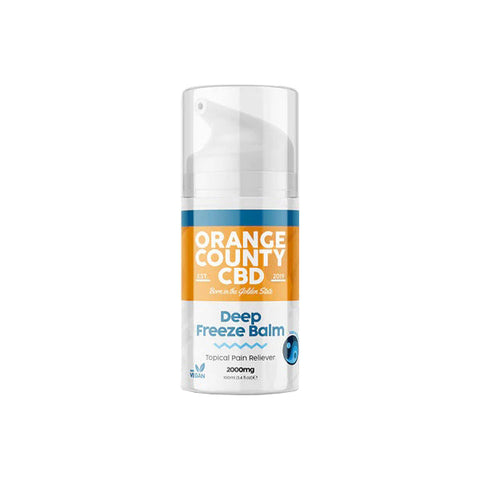 Orange County CBD 2000mg Deep Freeze Muscle Balm 100ml Default Title