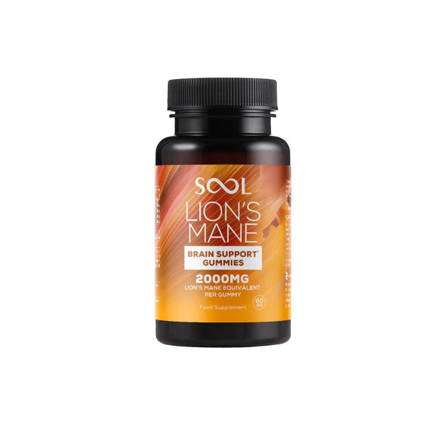 SOOL 2000mg Lion's Mane Brain Support Gummies - 60 Pieces Default Title