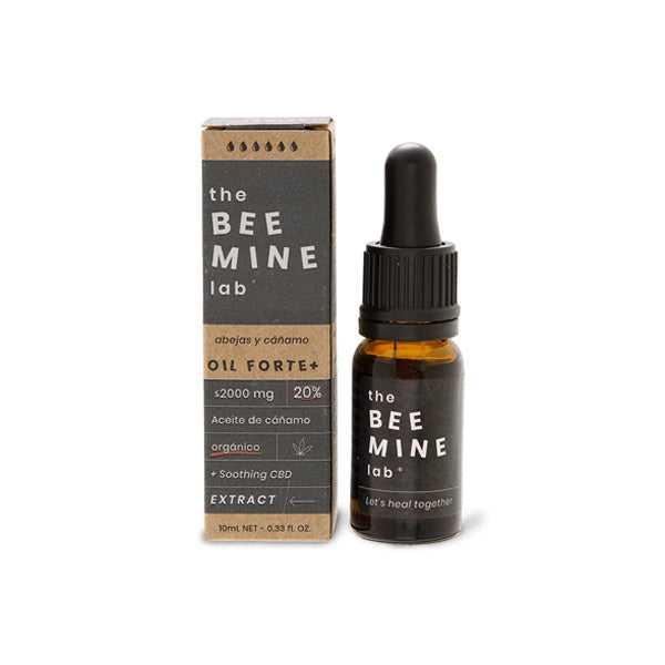 The Beemine Lab 20% 2000mg CBD Oil Forte+ 10ml Default Title