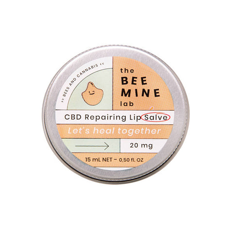 The Beemine Lab 20mg CBD Lip Balm 15ml Default Title