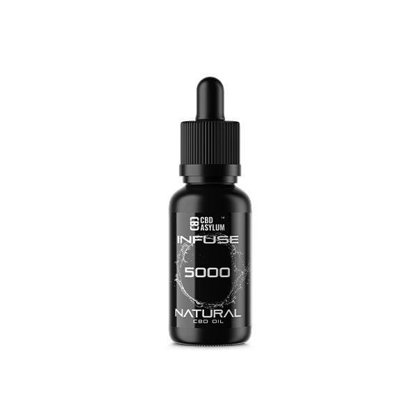CBD Asylum Infuse 5000mg CBD Natural Oil - 30ml (BUY 1 GET 2 FREE) Default Title