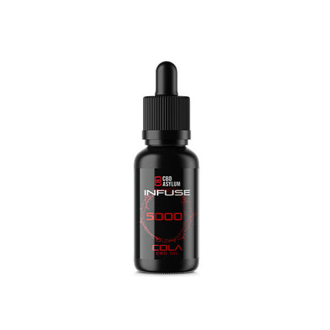 CBD Asylum Infuse 5000mg CBD Cola Oil - 30ml (BUY 1 GET 2 FREE) Default Title
