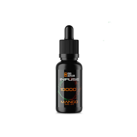CBD Asylum Infuse 10000mg CBD Mango Oil - 30ml (BUY 1 GET 2 FREE) Default Title