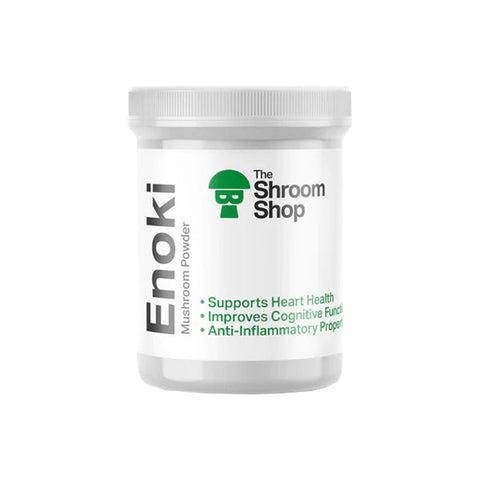 The Shroom Shop Enoki Mushroom 90000mg Powder Default Title
