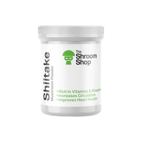 The Shroom Shop Shiitake Mushroom 90000mg Powder Default Title
