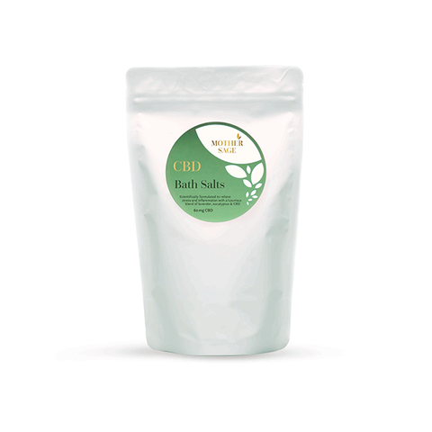 MotherSage 60mg CBD Bath Salts - 300g Default Title