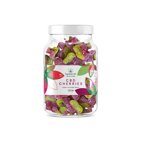 Supreme CBD 3200mg Broad Spectrum CBD Large Gummies Bottles