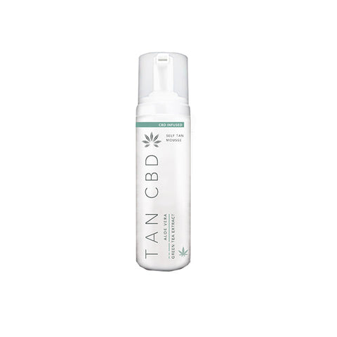 Tan CBD 75mg CBD Self Tanning Mousse 200ml Default Title