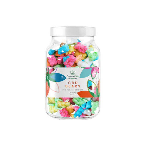 Supreme CBD 1600mg Broad Spectrum CBD Gummies Bottles