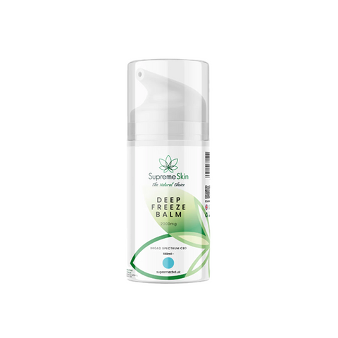 Supreme CBD 2000mg Broad Spectrum CBD Deep Freeze Balm - 100ml Default Title