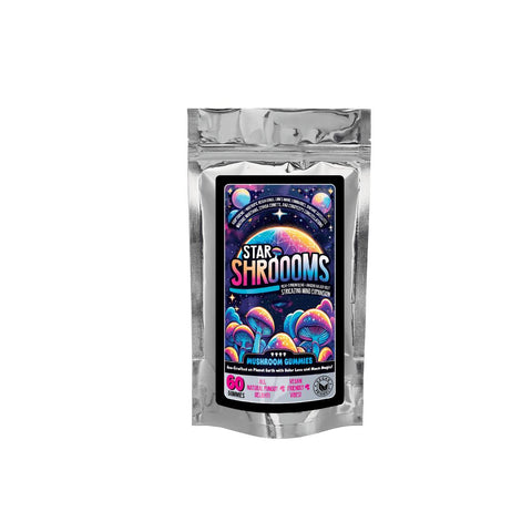 Innooova Starshroooms Nootropic + Adaptagenic Mushroom Gummies Full Pack - 60 Gummies Default Title