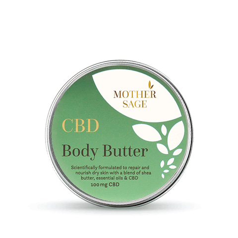 MotherSage 100mg CBD Body Butter - 100ml Default Title