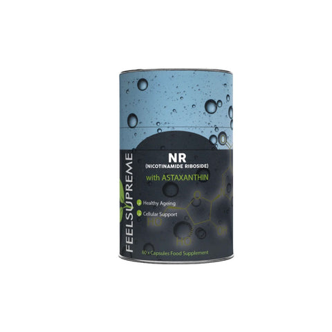 Feel Supreme 250mg NR with Astaxanthin Supplement Capsules - 60 Caps Default Title